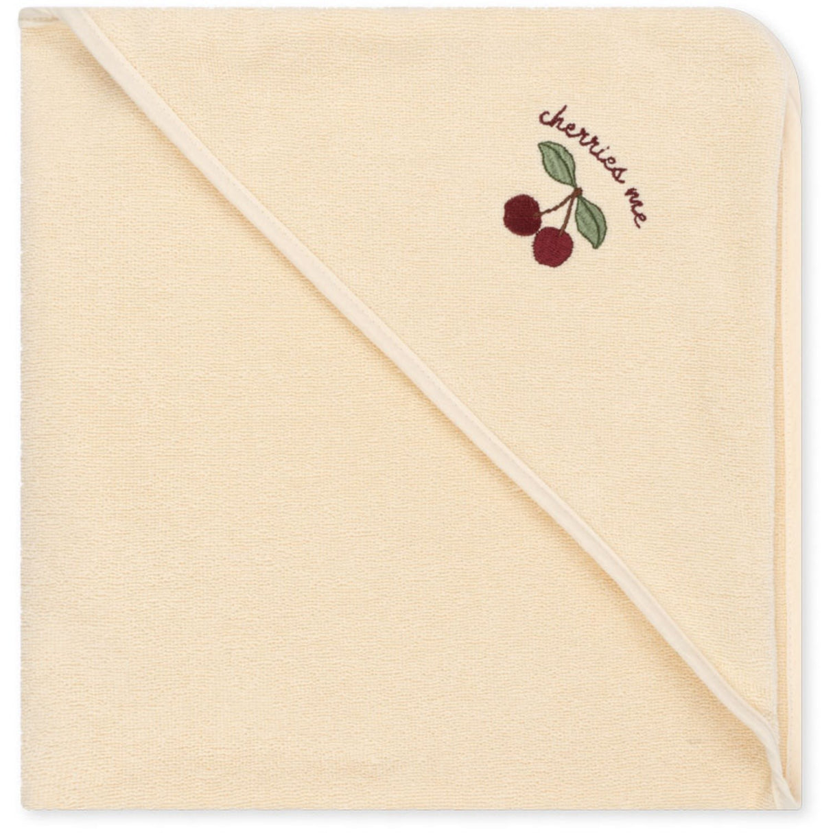 Konges Sløjd Cherry Terry Håndkle Embroidery Gots