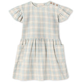 Fliink Sandshell Check Cha Cha Kjole