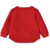 Fliink Pompeian Red Aop Kota Berry Jakke