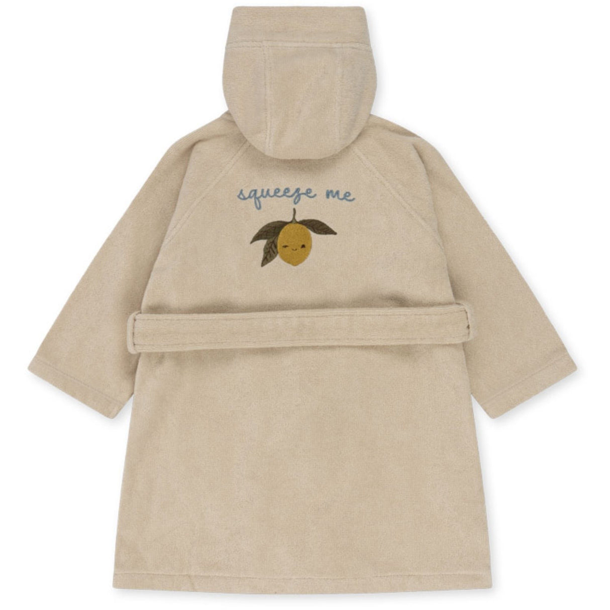 Konges Sløjd Lemon Terry Badekåpe Embroidery Gots