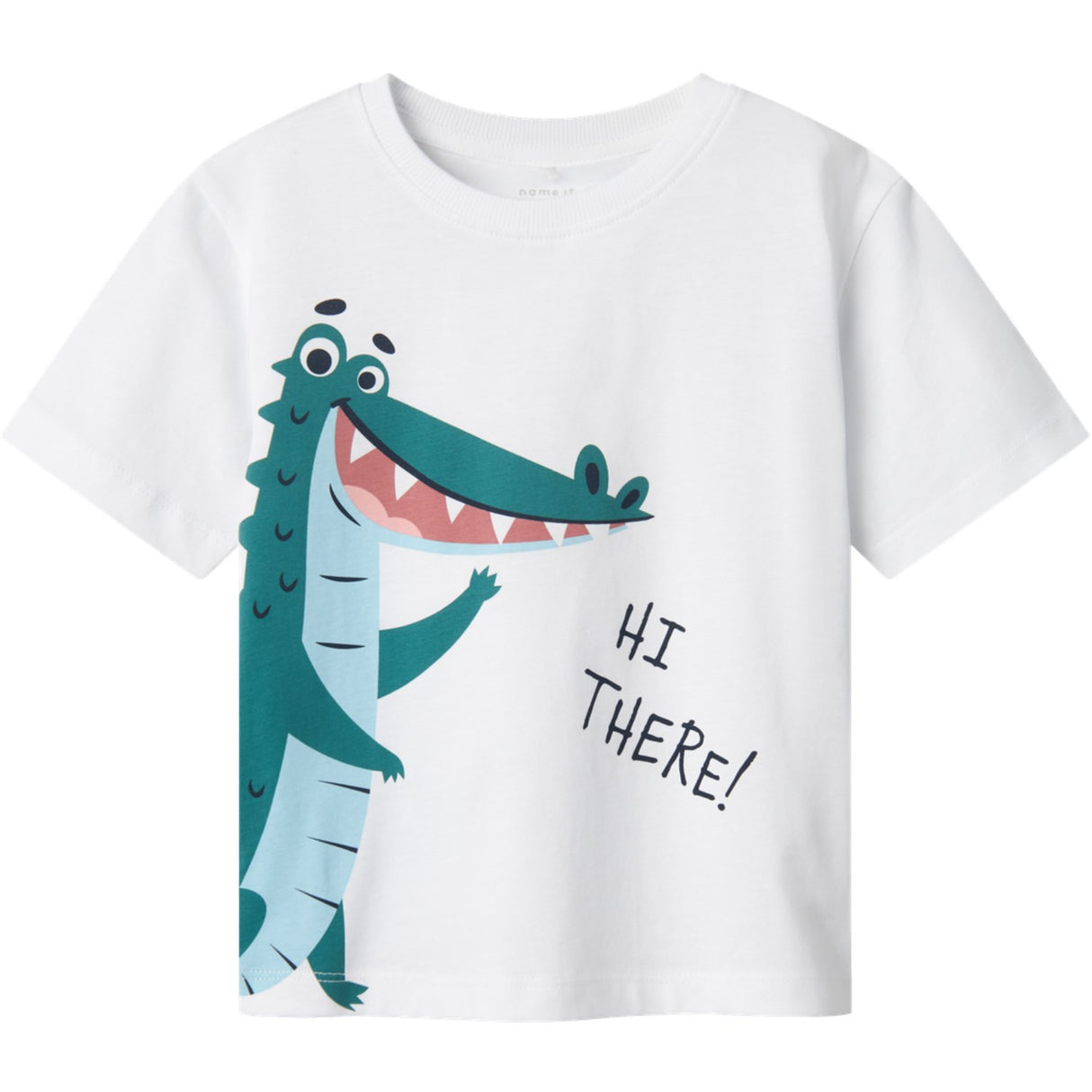 Name It Lucent White Nmmhelge Ss Nreg Topp Pb