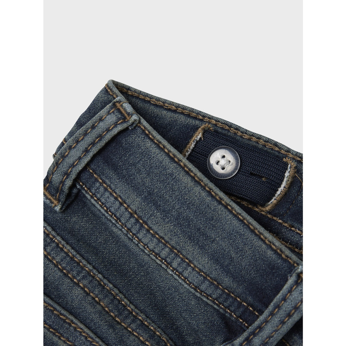 Name It Vintage Dark Blue Denim Nmmtheo Dnmthayer 2689Swe Key Bukser Noos