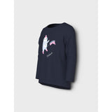 Name It Navy Blazer Yeehaw Nmfvix Ls Topp