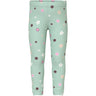 Name It Gossamer Green Flowers Nmfvivian Aop Leggings