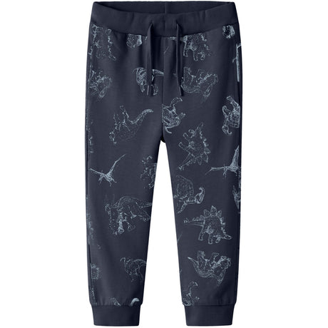 Name It Dark Sapphire Nmmvaron Aop Swt Bukser Unb Noos