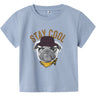 Name It Dusty Blue Nmmkai Ss Nreg Topp Box