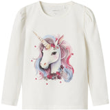 Name It Cloud Dancer Nmfkrulle Ls Topp Box