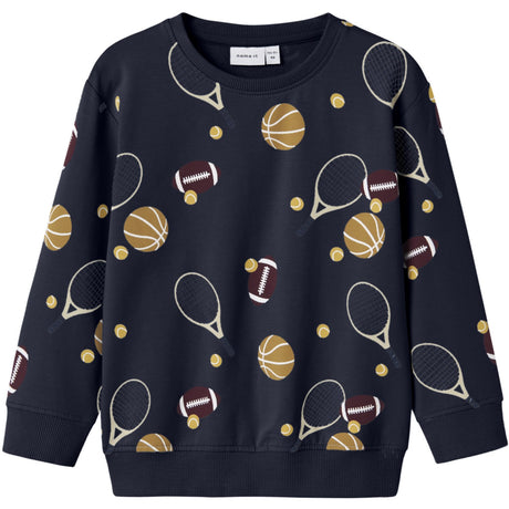 Name It Navy Blazer Nmmkeaton Ls Nreg Sweat Unb