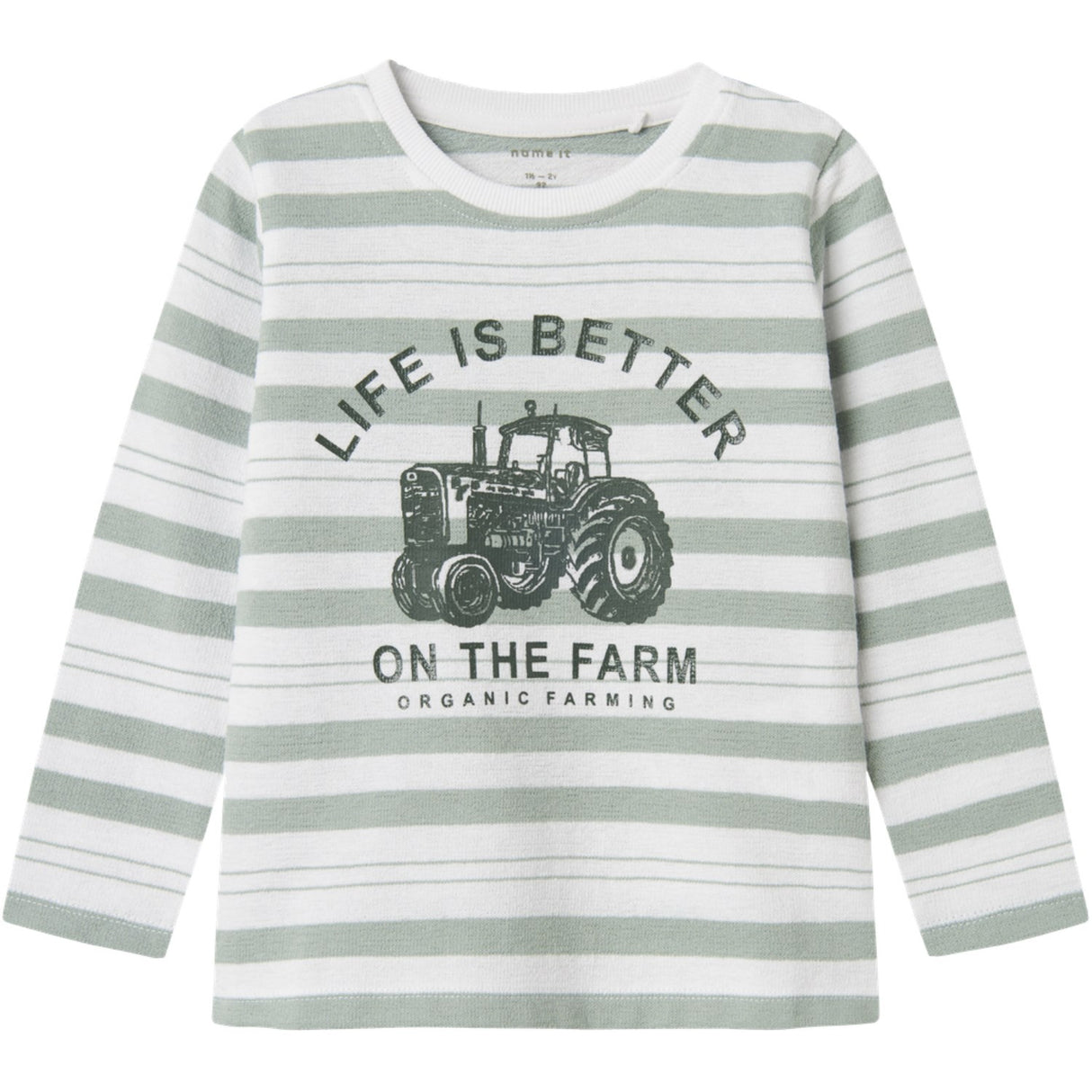 Name It Bright White Nmmlandon Ls Topp