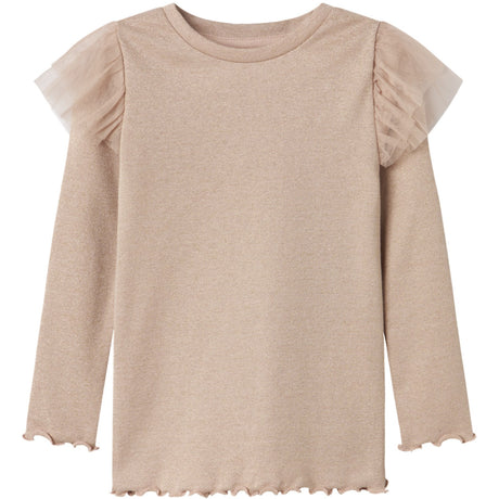 Name It Burnished Lilac Lurex Nmflulla Ls Topp