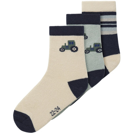 Name It Jadeite Nmmlams 3P Strømper