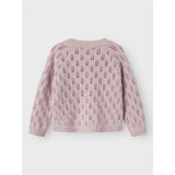 Name It Burnished Lilac Nmfleslie Ls Strikk Card