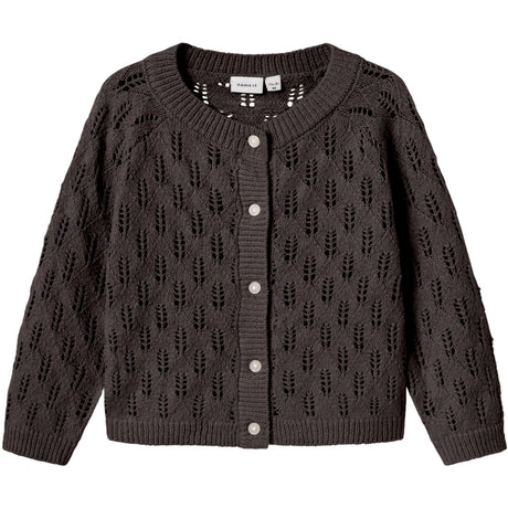 Name It Seal Brown Nmfleslie Ls Strikk Card