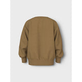 Name It Dull Gold Tractor Sketch Nmmvion Ls Nreg Sweat Unb