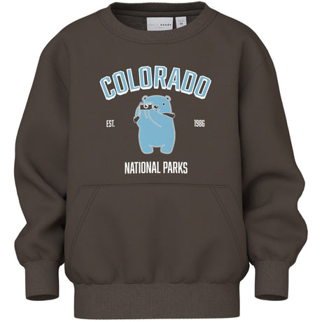 Name It Turkish Coffee Colorado Nmmvoder Ls Nreg Sweat Box Unb