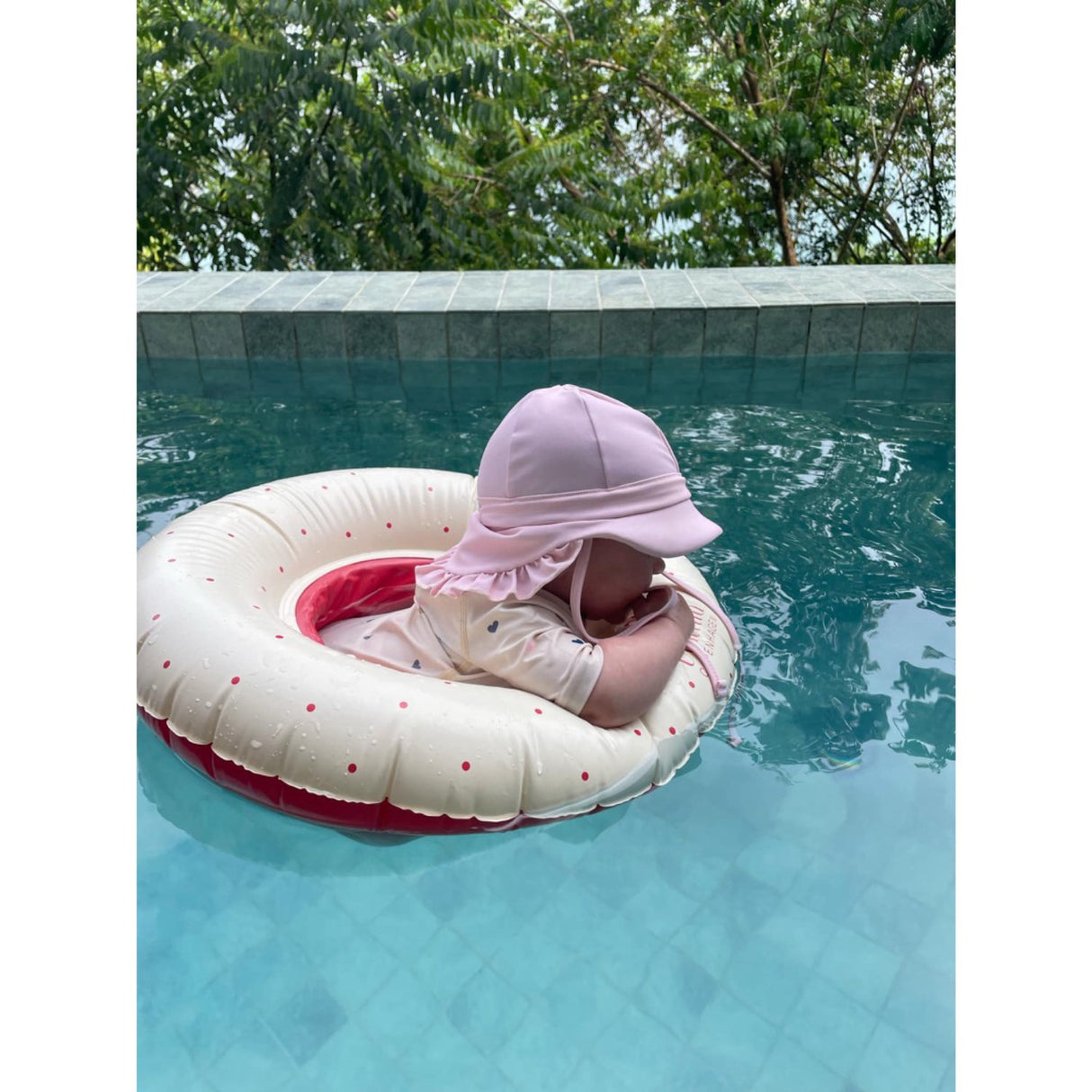 Vanilje COPENHAGEN English Rose UV solhatt