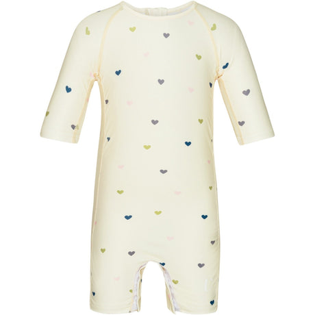 Vanilla COPENHAGEN Milk Hearts UV Baby Badedrakt