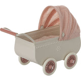 Maileg Pram, Mouse - Coral