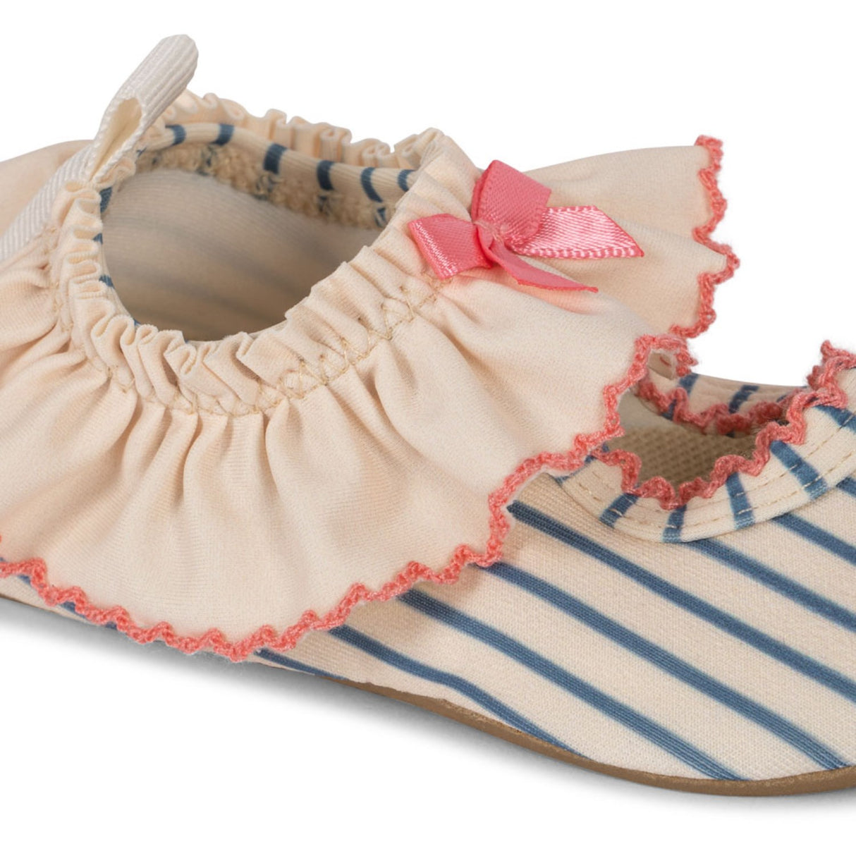 Konges Sløjd Blue Stripe Gina Frill Badesko