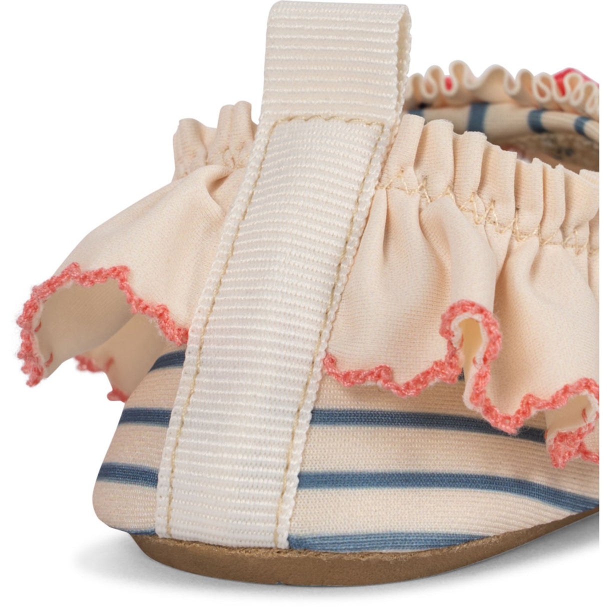 Konges Sløjd Blue Stripe Gina Frill Badesko