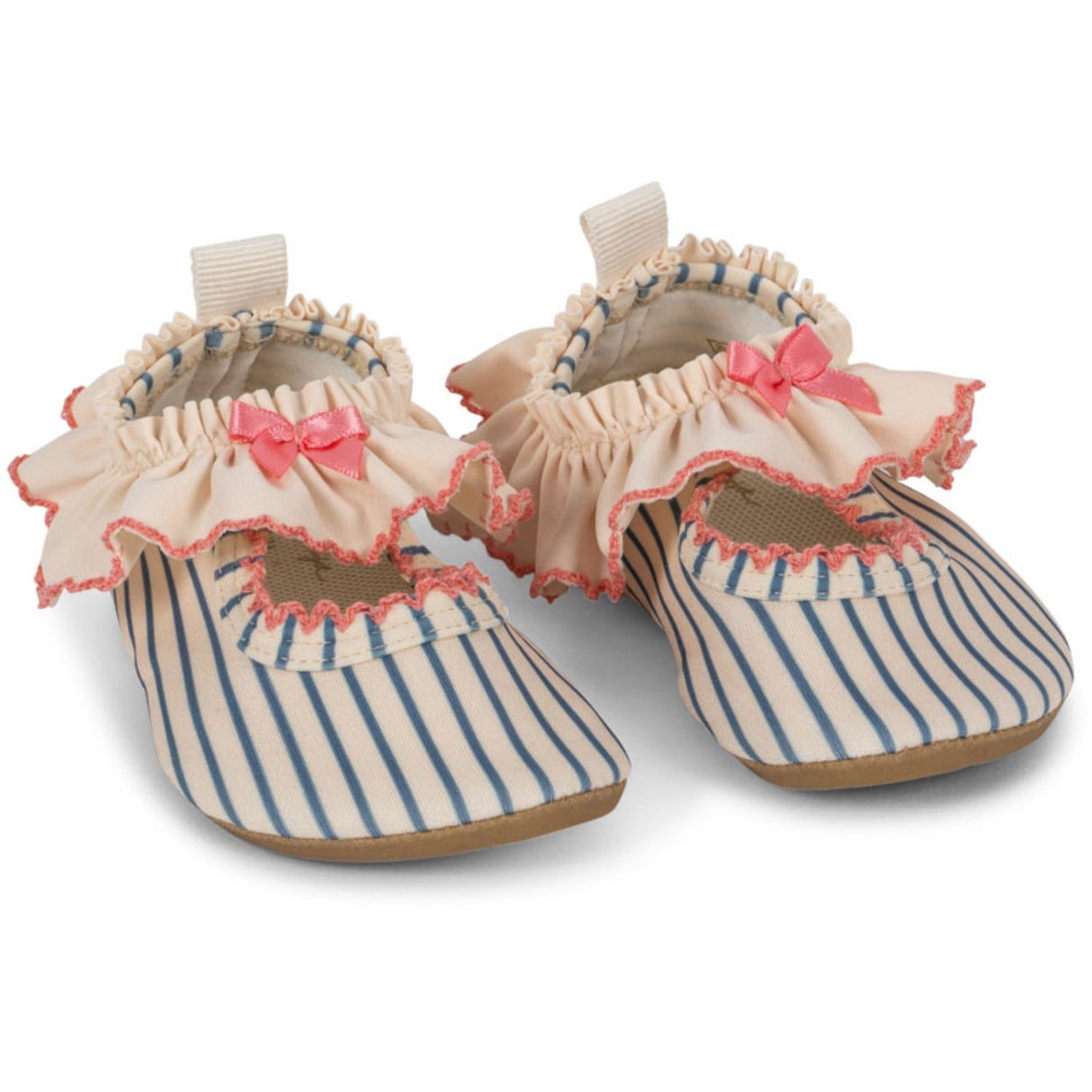 Konges Sløjd Blue Stripe Gina Frill Badesko