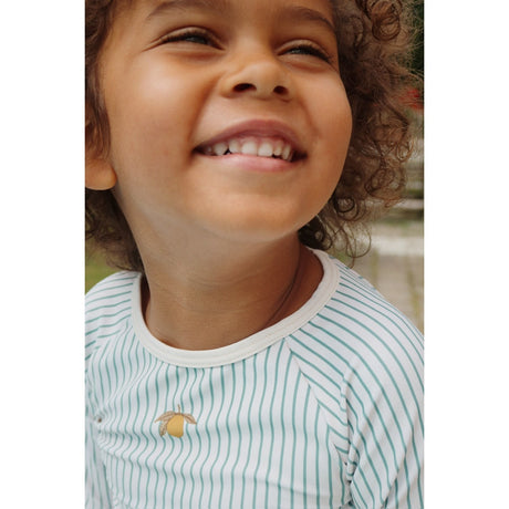 Konges Sløjd Tea Stripe Aster Swim Bluse Grs