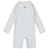 Konges Sløjd Tea Stripe Aster Onesie Grs