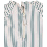 Konges Sløjd Tea Stripe Aster Onesie Grs