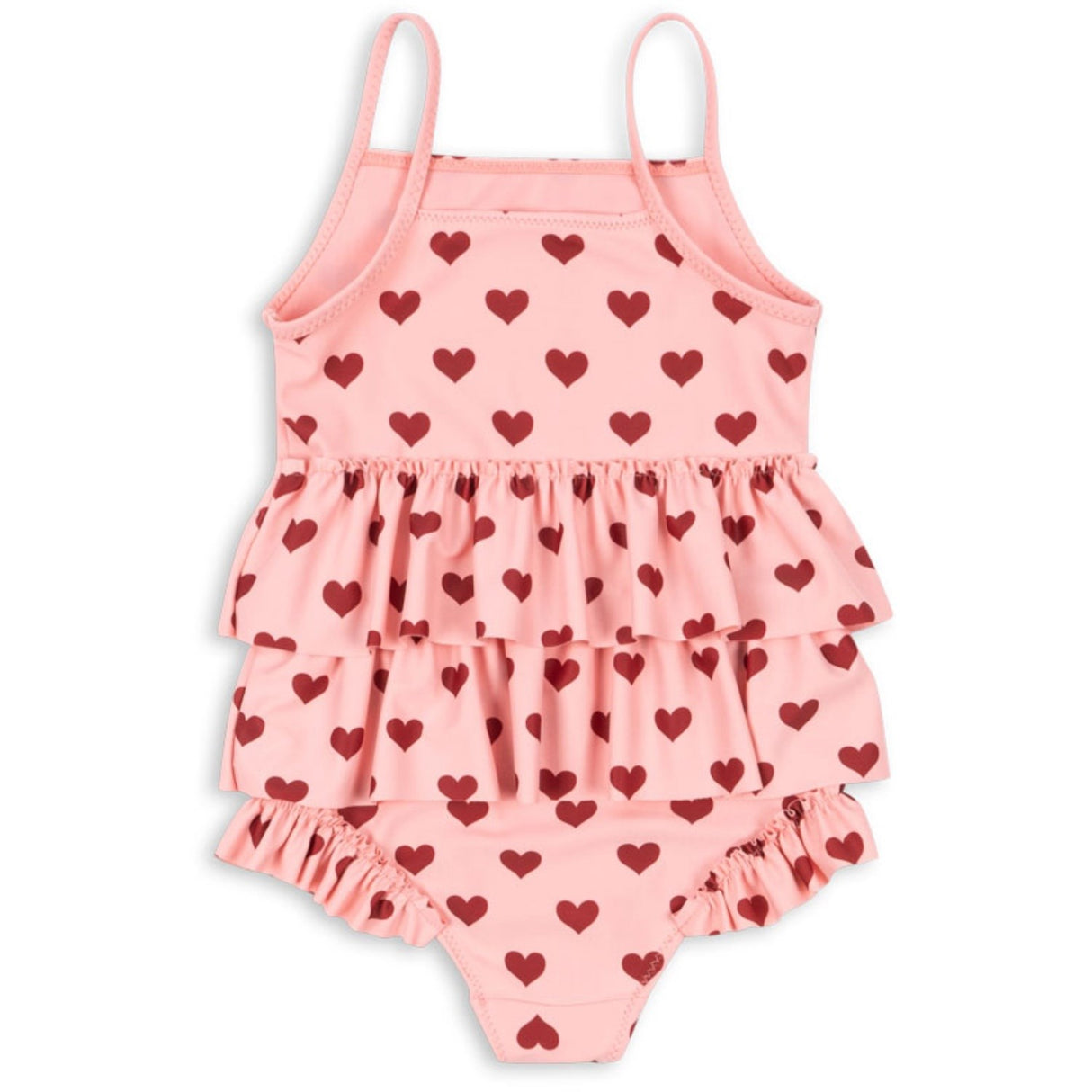 Konges Sløjd Amour Pink Manuca Frill Badedrakt Grs