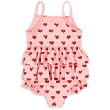 Konges Sløjd Amour Pink Manuca Frill Badedrakt Grs