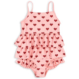 Konges Sløjd Amour Pink Manuca Frill Badedrakt Grs