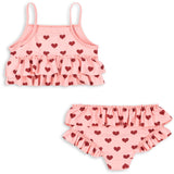 Konges Sløjd Amour Pink Manuca Frill Bikini Grs