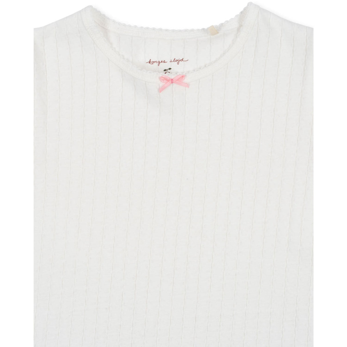 Konges Sløjd Snow White Mallou Tee Gots