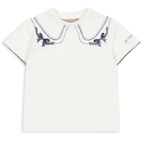 Konges Sløjd Off White/Bue Halsbånd Era Tee Ocs