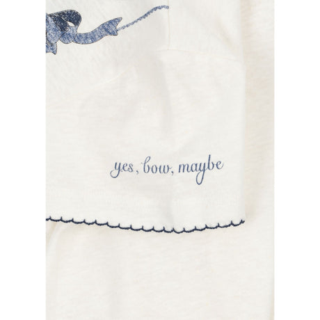 Konges Sløjd Off White/Bue Halsbånd Era Tee Ocs