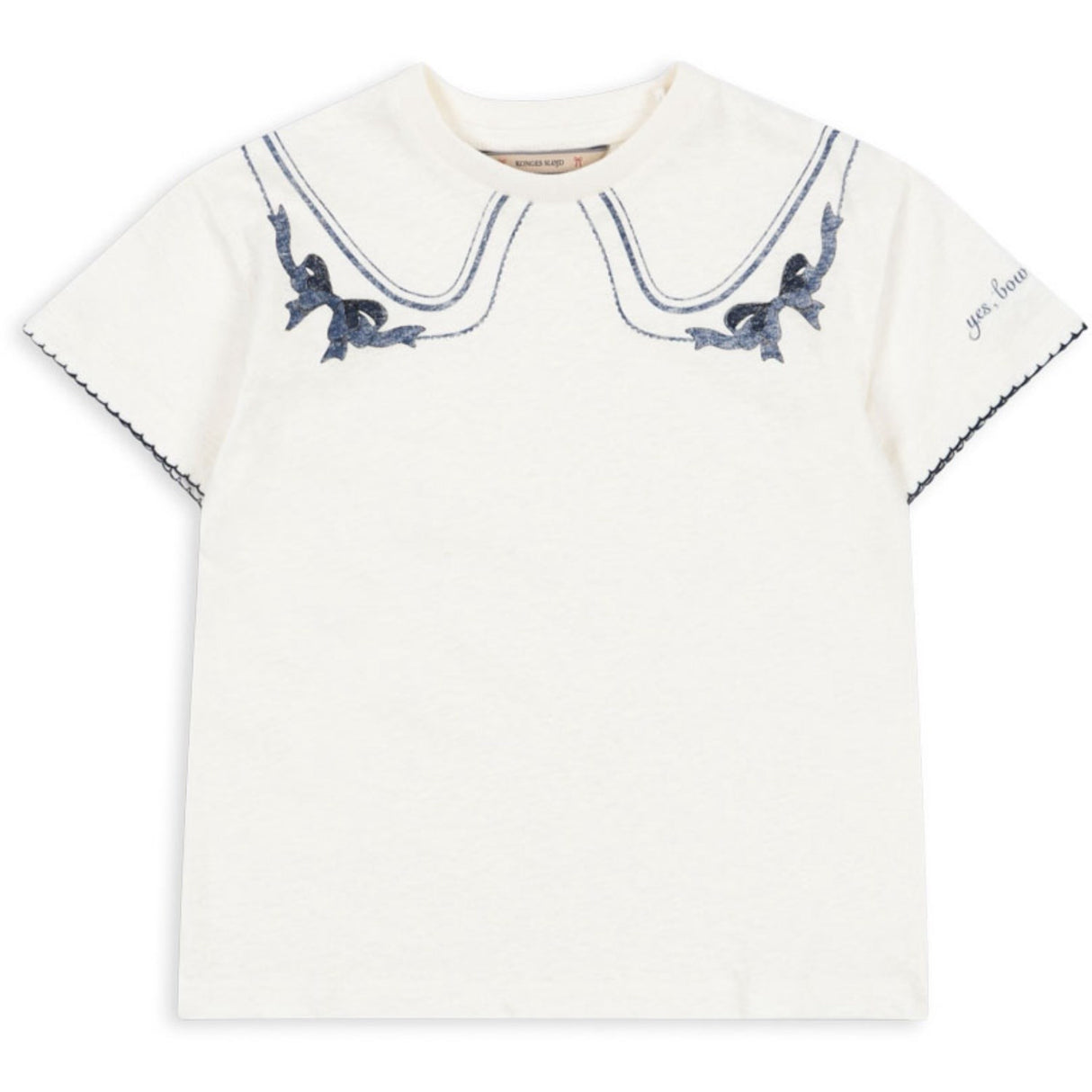 Konges Sløjd Off White/Bue Halsbånd Era Tee Ocs