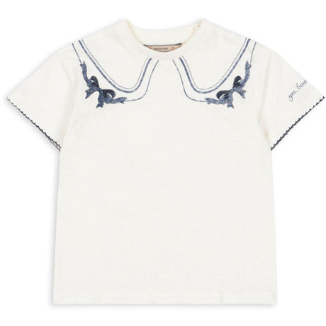 Konges Sløjd Off White/Bue Halsbånd Era Tee Ocs