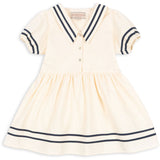 Konges Sløjd Optic White Allie Sailor Kjole Gots