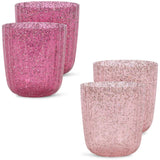 Konges Sløjd Sparkling Pink Mix Glitter Kopp 4 Pack