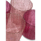 Konges Sløjd Sparkling Pink Mix Glitter Kopp 4 Pack