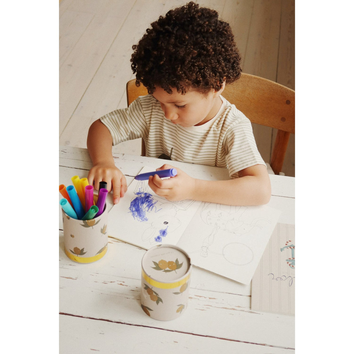 Konges Sløjd Lemon My Little Marker Sett Fsc