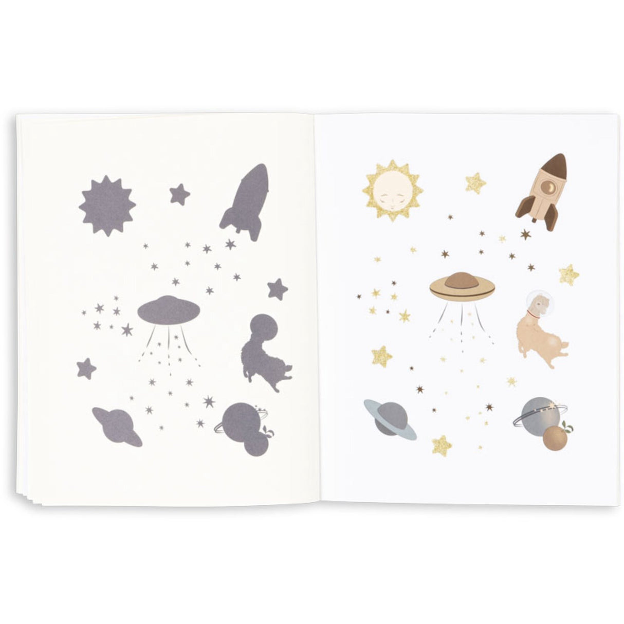 Konges Sløjd Multi Aktivitets Bok Med Farge Pencils