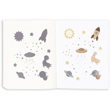 Konges Sløjd Multi Aktivitets Bok Med Farge Pencils