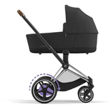 Cybex Chrome Brown E-Priam Stel Inkl. Hård Sædedel