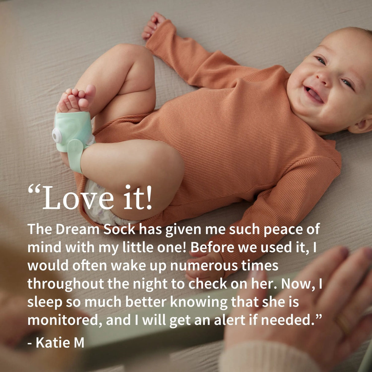 Owlet Bedtime Blue Dream Strømpe