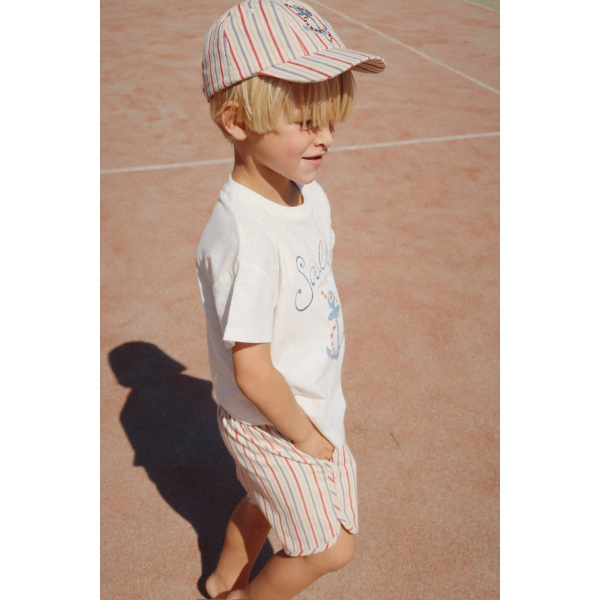 Konges Sløjd Antique Stripe Marlon Shorts Gots