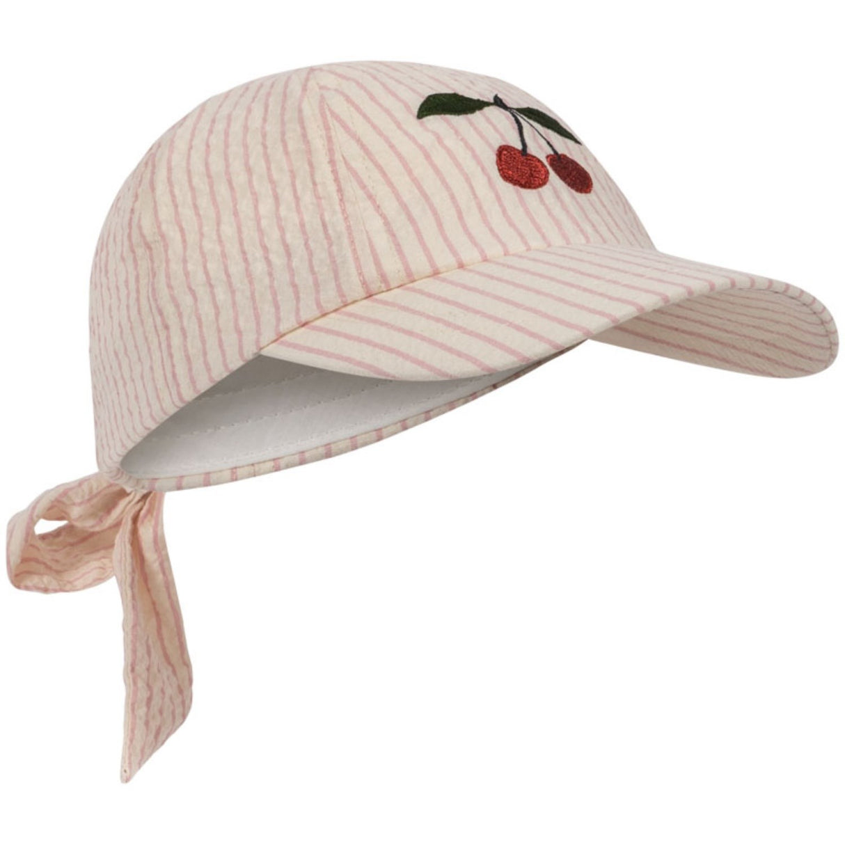 Konges Sløjd Peony Stripe Ellie Bue Caps Gots