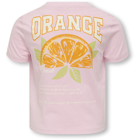 kids ONLY Roseate Spoonbill Orange Kogannbel-Sun Life S/S Kort Tee Cs Jrs