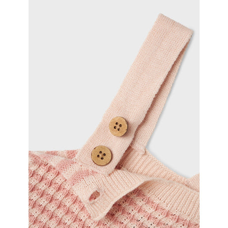 Lil'Atelier Misty Rose Nbfhalma Loose Strikk Overall Lil