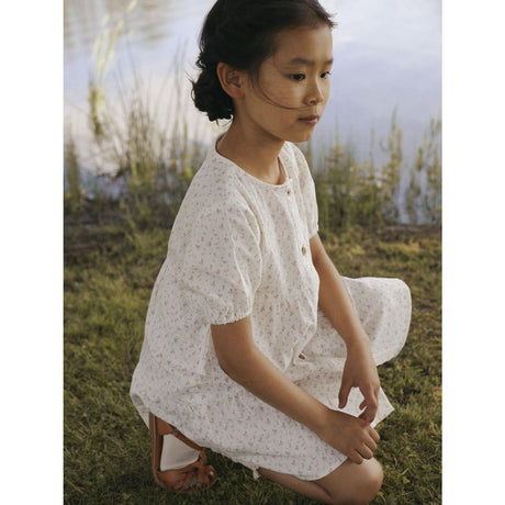 Lil'Atelier Coconut Milk Nmfhailey Ss Loose Kjole Lil